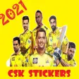 CSK IPL 2021 Stickers