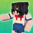 أيقونة البرنامج: School Minecraft Skins