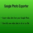 أيقونة البرنامج: Google Photos Video Expor…