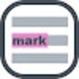 Programın simgesi: mark or highlight