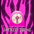 Pink Zebra Theme GO Locker