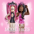 Icon of program: Try On Model Faces NEW