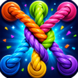 أيقونة البرنامج: Twisted Ropes: Untangle 3…