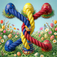 Twisted Ropes: Untangle 3D icon