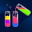 أيقونة البرنامج: Water Color Sort Puzzle -…