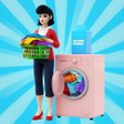 Ikona programu: My Laundry Store Simulato…