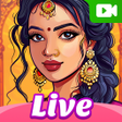 Ícone do programa: Hiiu: Live Call With Frie…