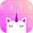 Icon of program: Unicorn Keyboard: Free Ga…