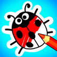 ไอคอนของโปรแกรม: Coloring for kids Play co…