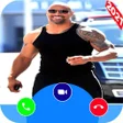 プログラムのアイコン：The Rock Video Call Dwayn…
