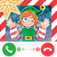プログラムのアイコン：Elf Christmas Video Call