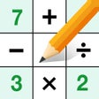 أيقونة البرنامج: Math Crossword - Number P…