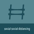 Icoon van programma: #SocialSocialDistancing