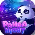 Panda Night Keyboard Theme