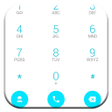 Icon of program: Dialer Theme Droid L Whit…