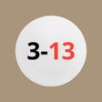 ไอคอนของโปรแกรม: Three-Thirteen Rummy