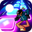 Иконка программы: Whitty FNF Tiles Hop Musi…