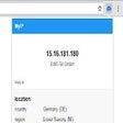 Biểu tượng của chương trình: MyIP - ip address and loc…