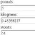 Icon of program: kilogram pound converter