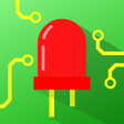 أيقونة البرنامج: LED Resistor Calculator w…