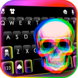 プログラムのアイコン：Glitch Color Skull Theme