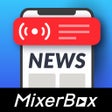 أيقونة البرنامج: MixerBox Breaking News Al…