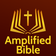 Programın simgesi: Amplified Bible app: offl…