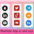 程序图标：Multiple social app in on…