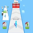 Stickman Rope Rush Running Game icon