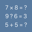 程序图标：Math games - Brain Traini…