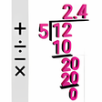 Programın simgesi: Long division calculator