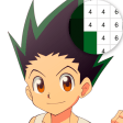 Hunter x Hunter Color By Numbe