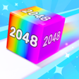 Иконка программы: Chain Cube: 2048 3D merge…