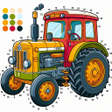 プログラムのアイコン：Vehicles Paint By Number …