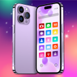 ไอคอนของโปรแกรม: Launcher iOS 17