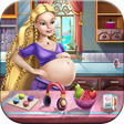 happy princess pregnant - Mommy Pregnant game icon