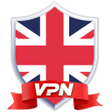 أيقونة البرنامج: UK VPN - Unlimited  Fast …