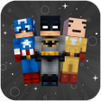 プログラムのアイコン：Superheroes Skins for MCP…