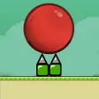 Red Ball Smash hit Bouncing Flappy Edition