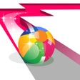 Icoon van programma: Rush Ball: Paint Dash