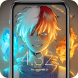 أيقونة البرنامج: Anime Glow Art Neon Wallp…
