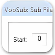 プログラムのアイコン：VobSub