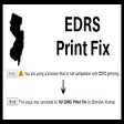 أيقونة البرنامج: NJ EDRS Print Fix