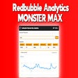 Redbubble Monster Max Analytics