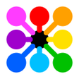 Programın simgesi: Dots Drop - Color Match