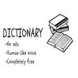 Icoon van programma: Dictionary