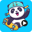 程序图标：Animated Panda Stickers F…
