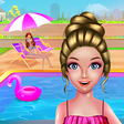 程序图标：Summer Girl - Fun Pool Pa…
