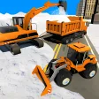 Excavator Snow Plow City Snow Blower Truck Games