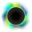 Symbol des Programms: Black Hole
